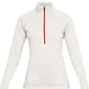 Under Armour Women’s Gray Tech Twist 1/2 Zip Shirt